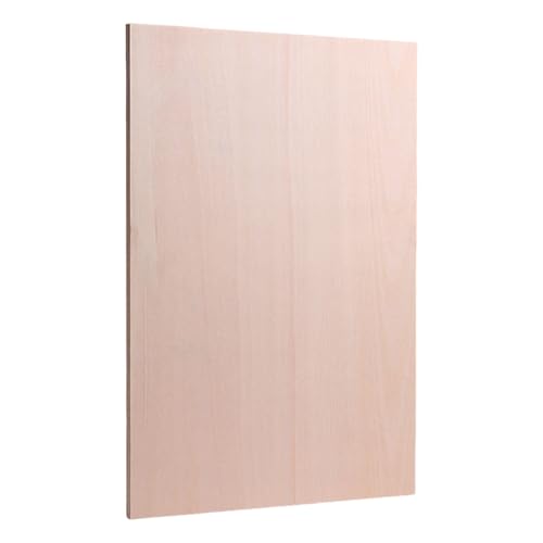 Double Sided Plywood Sheet 150x220mm 220x300mm 300x450mm Unfinished Wood Sheet Board Model Making Plywood