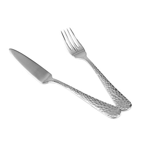 Solex Lena - Cubertería para Pescado (12 Piezas) para 6 comensales de Acero Inoxidable.