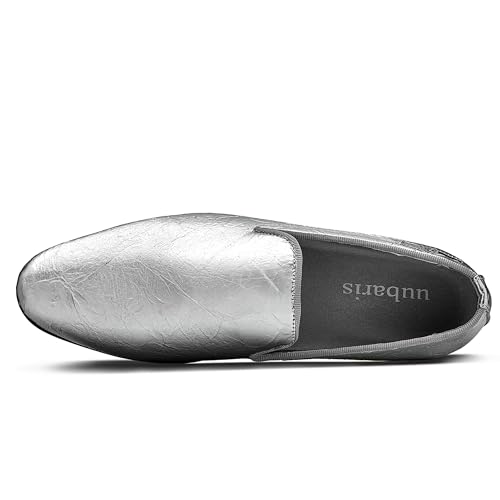 Image of UUBARIS Mens Dress Loafers Tuxedo Suit Slip on Shoes