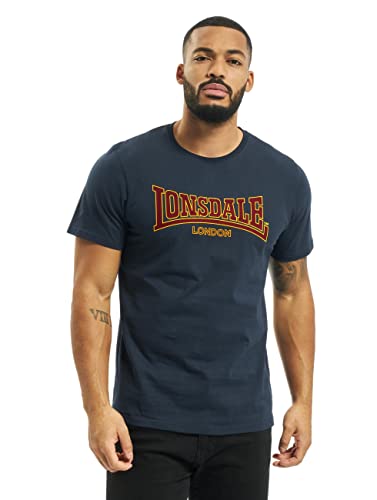 Lonsdale Classic - T-Shirt Sportswear - Homme, Bleu (Bleu Royal) -L (Taille Fabricant : L)