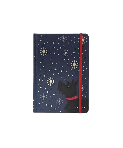 Libreta RADLEY Stradust A5 con tapa dura y acabado azul marino de alta gama