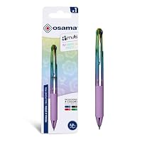Penne Multicolori SURALIN 4 In 1 - Set Da 3 Con 12 Colori Totali - Foto 3