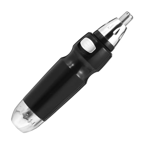TOVINANNA Electric Nose Hair Trimmer Portable Battery Grooming Device for Men Low Noise Compact Design Shape Blade for Easy Hair Removal