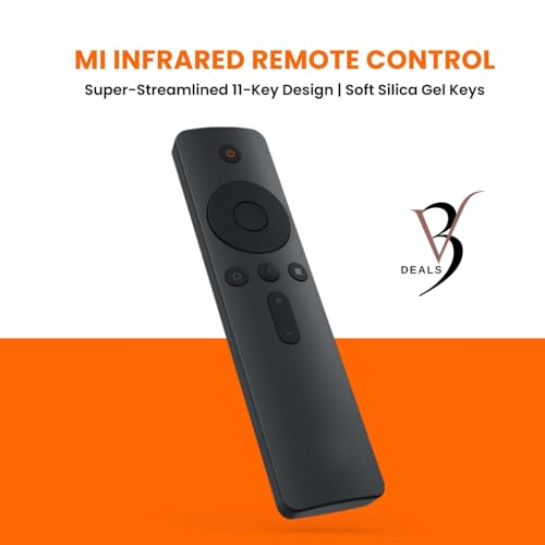 Image of Compatible for Mi tv Remote Control Original | Suitable with Smart Android 4K LED Xiaomi Redmi of 4A Model 32 43 55 65 inches (MI Non Voice)