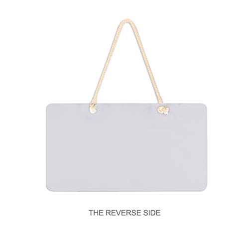 image for Vdsrup Pink Hibiscus Hummingbirds Hanging Door Sign Plaque Spring Summ