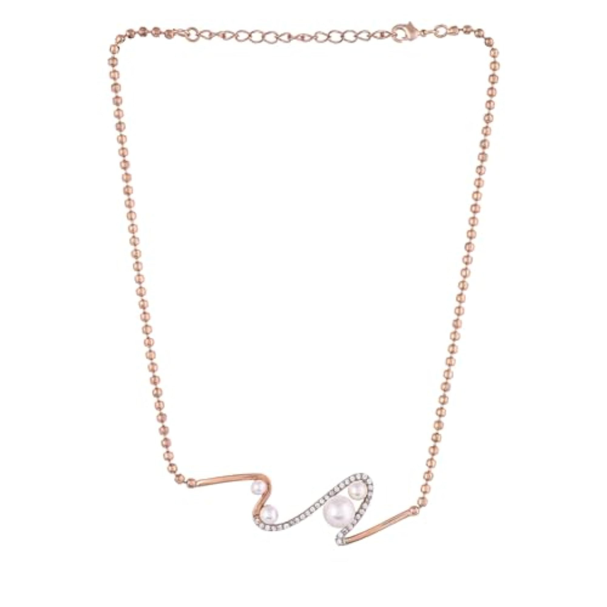 Stylish Brass Necklace Set