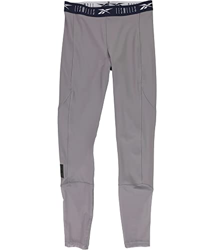 Pantalones deportivos Reebok Vector de mujer tipo mallas grises M