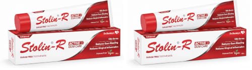 Image of Stolin-R Active Gumcare Toothpaste - 120gm (Pack of 2)