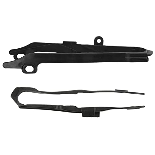 Chain Lube Parts Guard Zubehör, Guide Slider Protector Chain, Motorrad Swingarm Chain Slider Guide Guard Black Abs Plastic Ersatz für Crf250r 2010-2013