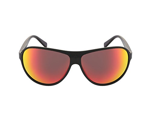 Police Classic Oval Sunglasses, Black, 66