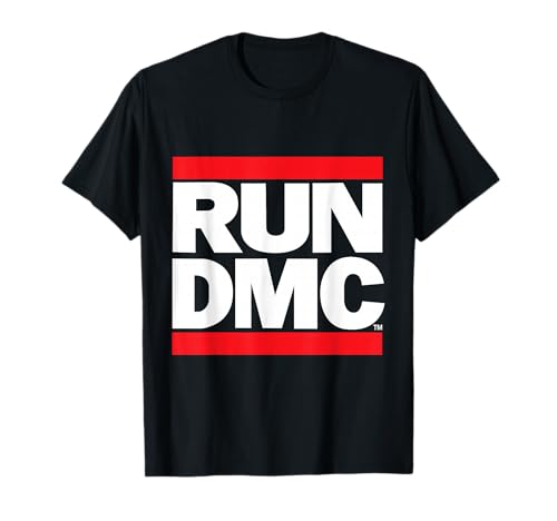 RUN DMC Official Logo Dark Camiseta