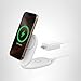 Belkin Magnetic Foldable Wireless Charging Stand 15W - MagSafe-Compatible Qi2-Certified Charger, Wireless Charging Stand for iPhone 16, Galaxy S25, & More - Standby Mode Ready w/PSU Included - White