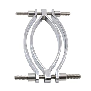 Amazbee YCJBXG17 Edelstahl Schamlippenspreizer 1 Stück