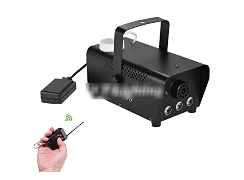 Máquina de Humo Halloween 500W para Escenario con Control Remoto y Luz LED RGB Multicolor para Boda, Escenario, Fiestas y Fotografía miniatura 3