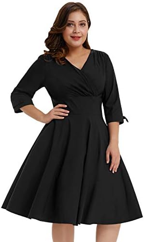 Women's Plus-Size Sequin Beaded Cocktail Dress