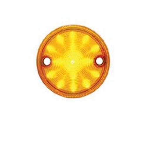 Lámpara LED lateral redonda 3'' ámbar United Pacific miniatura 2