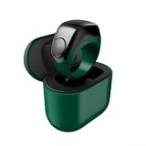 Sawhamale Smart Ring Counter con 3 supporti sostituibili e custodia di ricarica IP67 impermeabile rosario digitale perline per preghiera, meditazione, fitness tracking, misura regolabile (verde)
