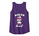 Motorradfahrerin Lustig