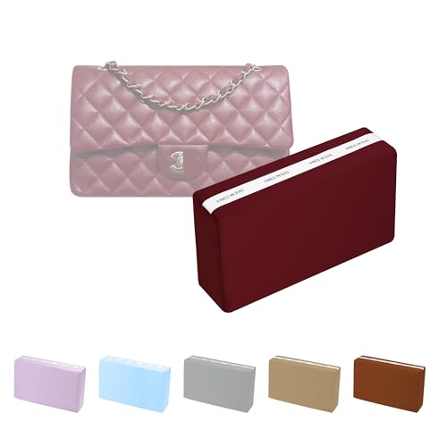 KINGS IN BAG Inserções de travesseiro para bolsa clássica média, modelador de bolsa adequado para bo