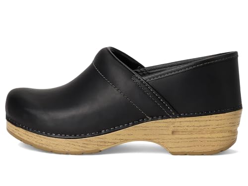 Image of Dansko Professional Black /Natural Oiled EU 42 (US Women's 11.5-12) Regular