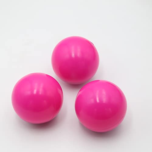 PEHHAH 65MM Russian Juggling Balls-Dense Chromite Filling Set of 3 (Pink)