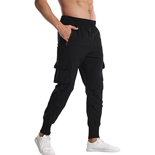 Muscle Killer Mens Running Jogger Pants Workout Athletic Sweatpants Lightweight Quick Dry Tapered Hiking Pants Sports Pants2