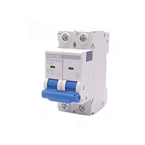 Disjoncteur MCB 2 pôles DC 250V interrupteur air voiture électrique - 2