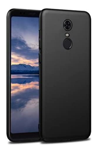 Image of Mobile Back Cover Case for Xiaomi Redmi 5 (Silicone Case|CameraProtection|Black SC1510)