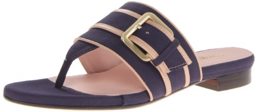 Taryn Rose Women's Ikia Dress Sandal,Navy,6 M US