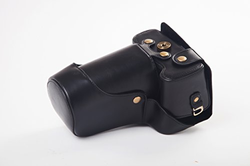 Kamera-Tasche passend für Canon EOS Rebel T3i, Rebel T4i, Rebel T5i Kamera - schwarz inkl. 1/4" Stativschraube