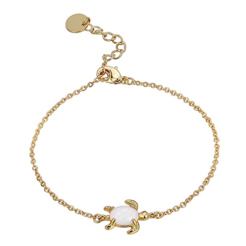 Gold Bracelet for Women 18K Gold Plated Dainty Gold Bracelets Non Tarnish Cuban Chain Link Bracelet Gold Charm Bracelet for Women