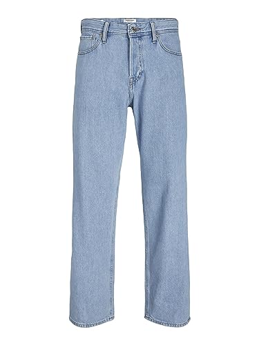 Jack & Jones JJIEDDIE Jjoriginal MF 710 Noos Coupe Ample pour Homme, Bleu Denim 1, 32W / 32L