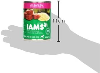 Miniatura 7 de Iams, Alimento prémium para perros, plato de carne de res y arroz, 13.2 onzas