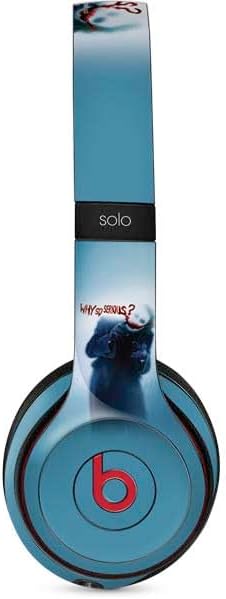 Skinit Decal Audio Skin Compatible with Beats Solo 3 Wireless - Officially Licensed DC Comics The Joker The Classic Art Design