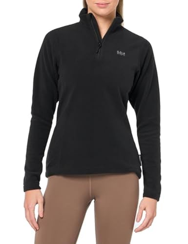 Helly Hansen Damen W Daybreaker 1/2 Zip Fleecejacke, Schwarz, M