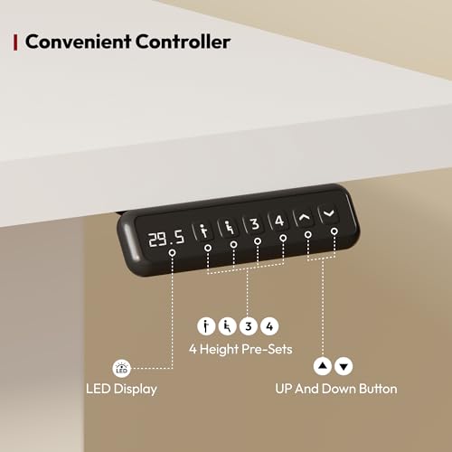 Image of SANODESK 63 inch Reversible L-Shaped Electric Standing Corner Computer Desk
