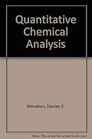 Quantitative Chemical Analysis 0534055389 Book Cover