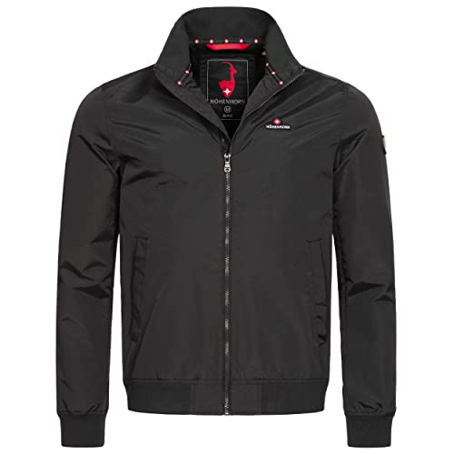 Höhenhorn Buinn Herren Bomberjacke Freizeitjacke Schwarz Gr. L