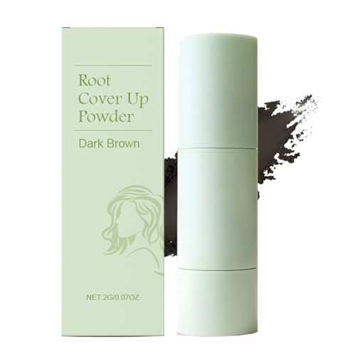 KOAHDE Retoca Raíces de Polvos,Retocador de Raíces en Polvo para Rayitas,2G,Relleno Natural y Polvo de Reparación Facial,Templos,Impermeables y Duraderos Sin Desvanecerse