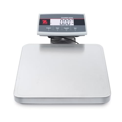 Ohaus i-C52M50R Courier 5000 Shipping Scale, 100 lb x 0.05 lb, 12.6 in x 13 in