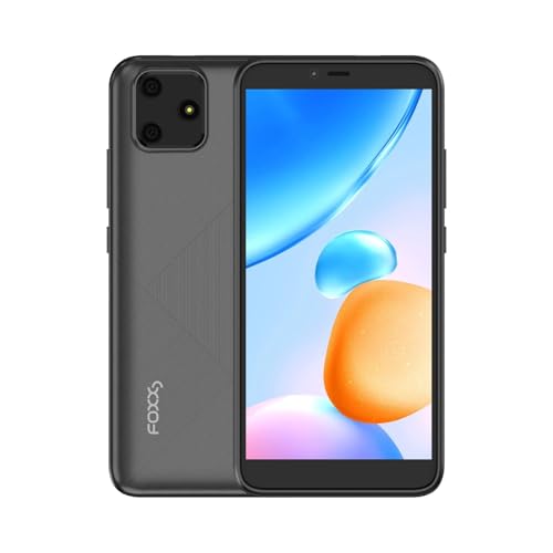 FOXX A56 New Unlocked 4G Smartphone Android 13 Go Edition - 5.5' Display, 2GB+16GB (256GB Expandable) Storage, 2000mAh Battery, 2MP Main + 0.3MP Auxiliary Camera, Dual SIM, 3.5mm Headphone Jack