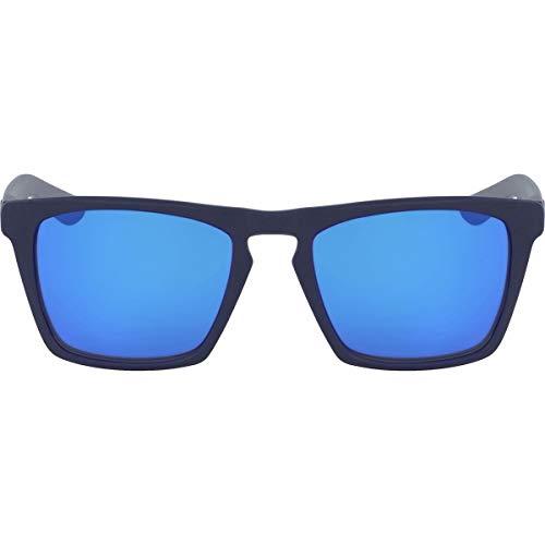 Dragon Drac 418 Matte Deep Navy Drac Square Sunglasses Lens Category 3 Lens Mir2
