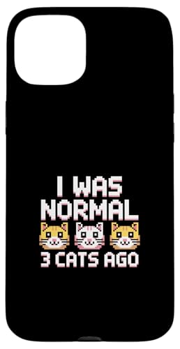 I Was Normal 3 Cats Ago �X�}�z�P�[�X iPhone 15 Plus �p