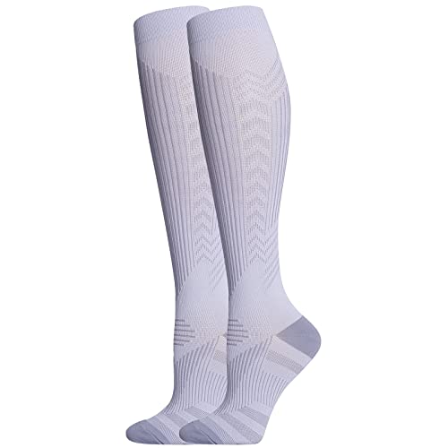 POZCMJM Compression Socks for Men and Women 20-30 mmHg Running Support Versatile Athletic Socks