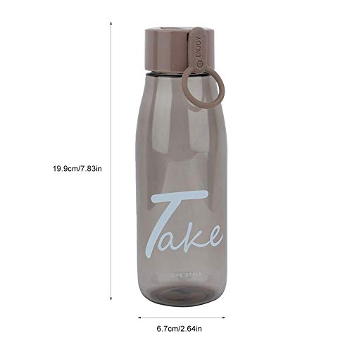 Jarro de água, garrafa esportiva portátil Garrafa de água potável à prova de vazamentos, 480ml para