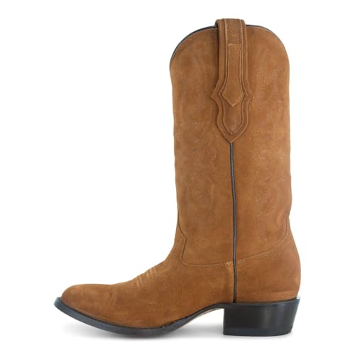 Image of Soto Boots Mens Classic Round Toe Cowboy Boots H7001 | Dress Boots