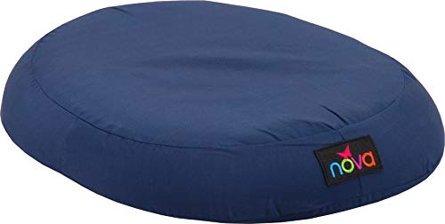 Nova Donut Pillow Seat Cushion With High Density Molded Foam, Travel Ring Cushion, Removable & Washable Cover #TOP1