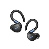 Soundcore Sport X20 cuffie bluetooth sport di Anker, auricolari cancellazione del rumore, rotabili e estensibili, bassi profondi, impermeabilità IP68 anti-sudore, anti-polvere, lungo riproduzione