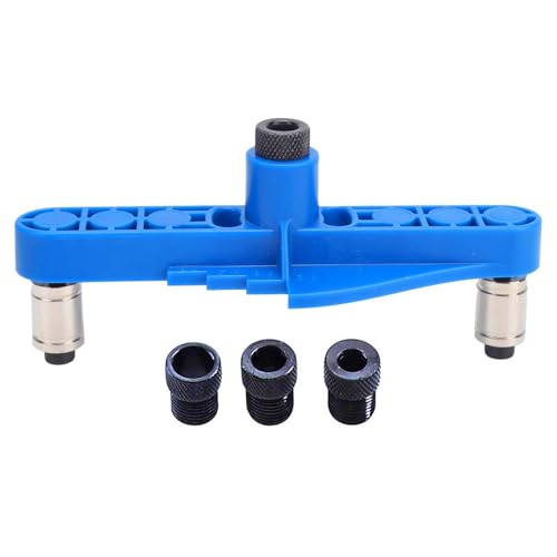 Perforadora de agujeros para taladrar, kit de plantilla de clavija ajustable multiusos, kit de plantilla de clavija resistente al desgaste para carpinteros, entusiastas de las manualidades, manitas