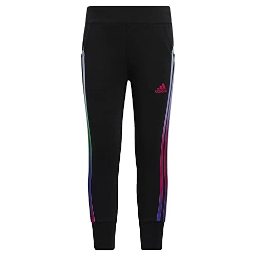 adidas Girl's 3-Stripes Cotton Joggers